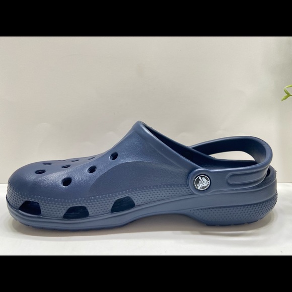 NEW Crocs Baya Comfort Clogs Slip On Sandals Shoes Navy Blue 5-13 - Picture 5 of 8